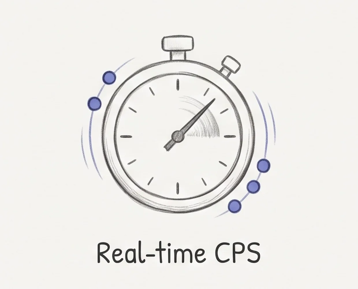 Real-time clicks-per-second indicator